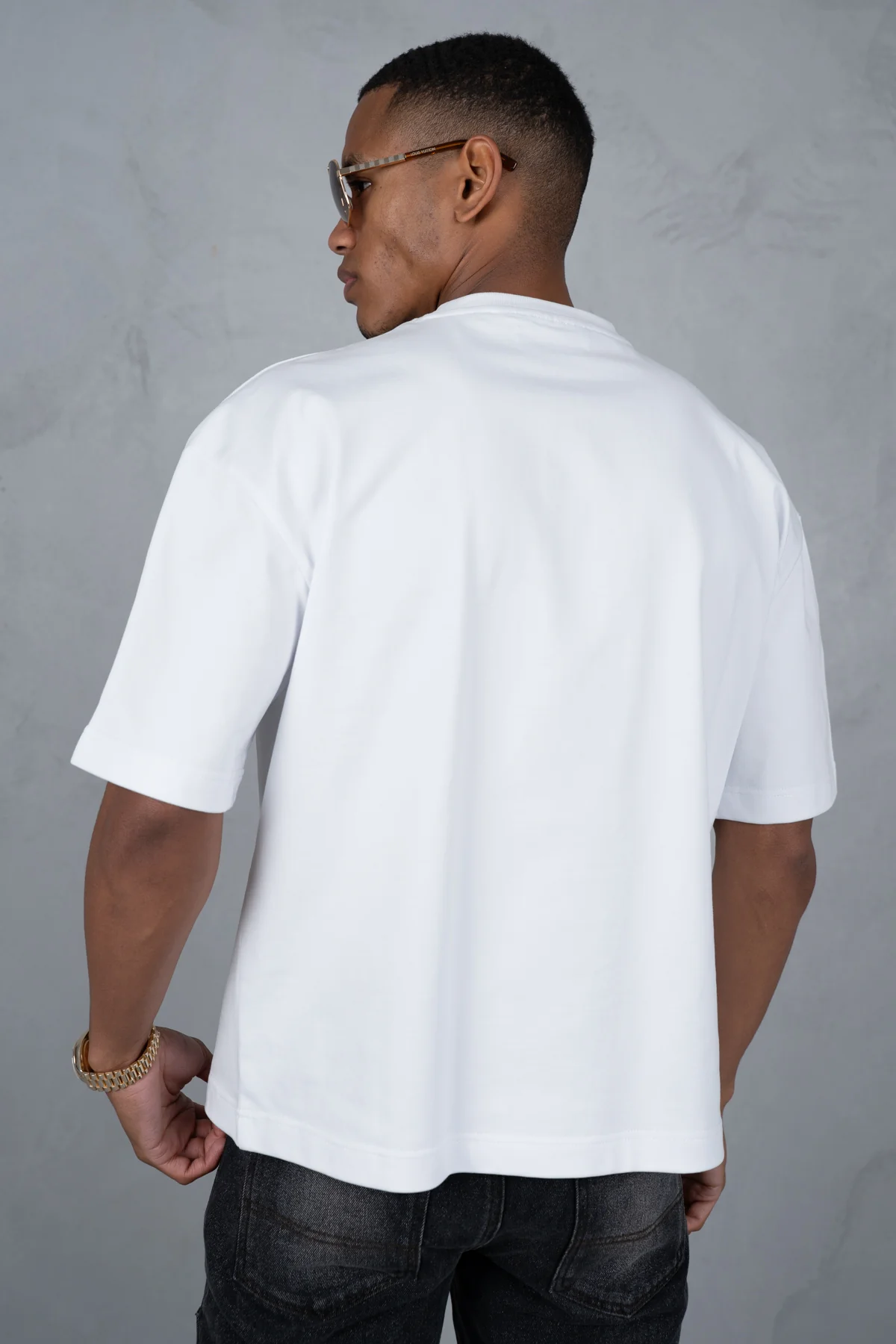 Boxy Department T-Shirt - White - Image 7