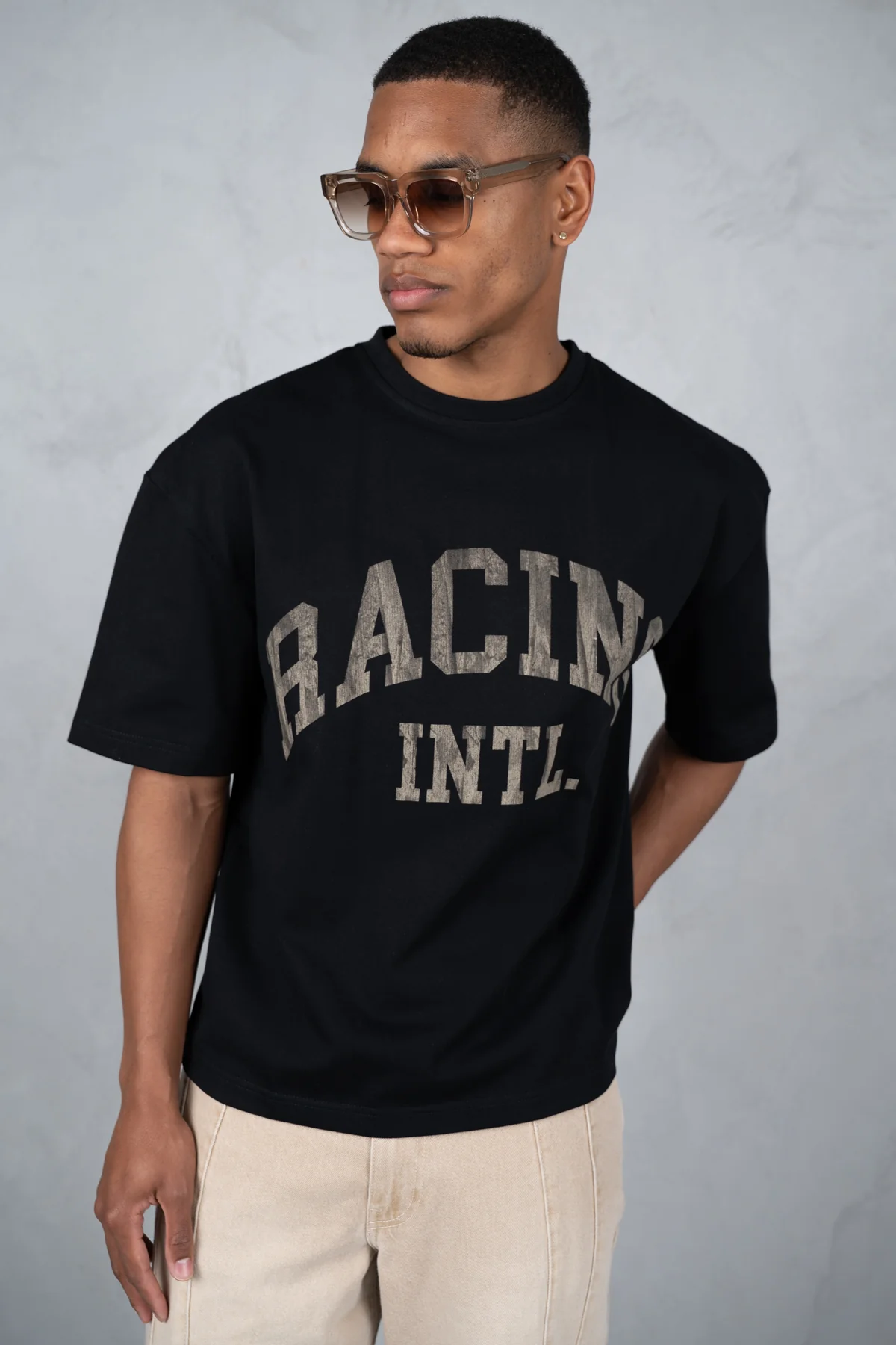Boxy Racing INTL T-Shirt - Black