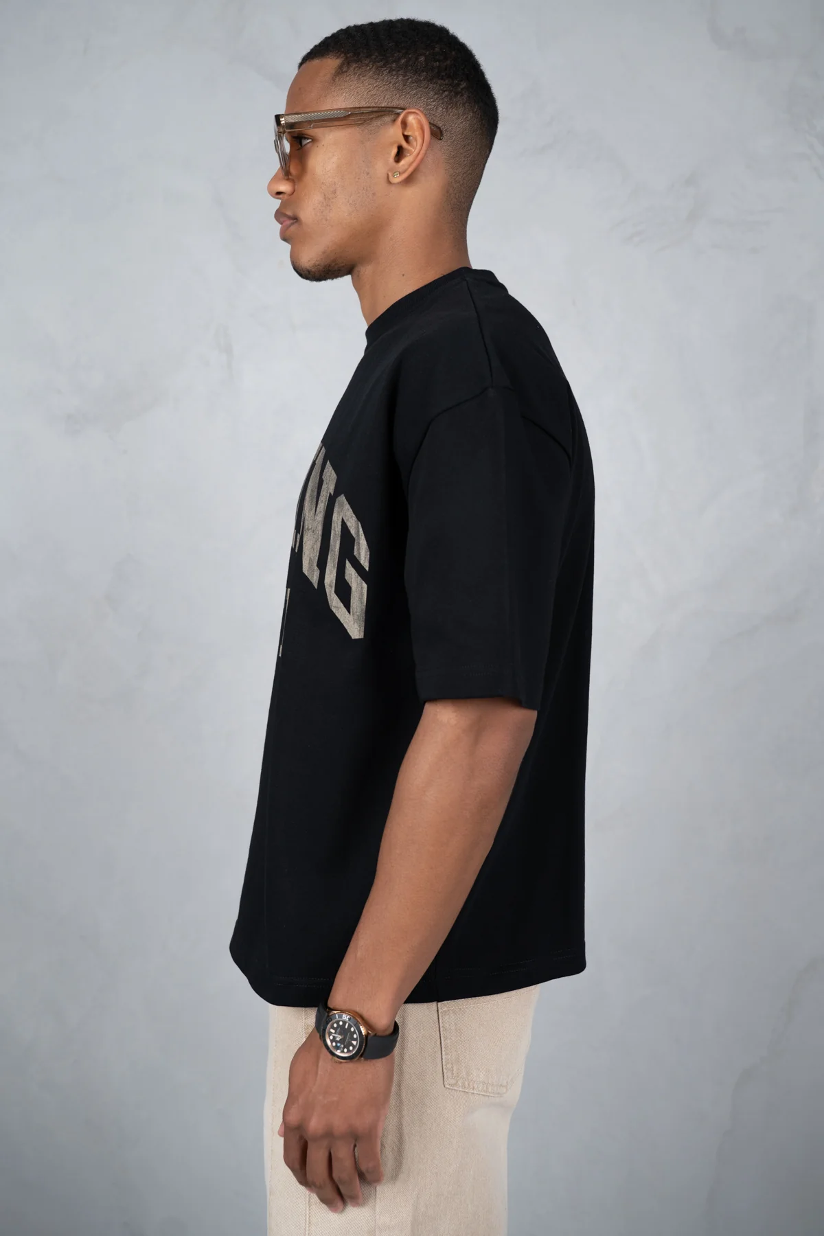 Boxy Racing INTL T-Shirt - Black - Image 7