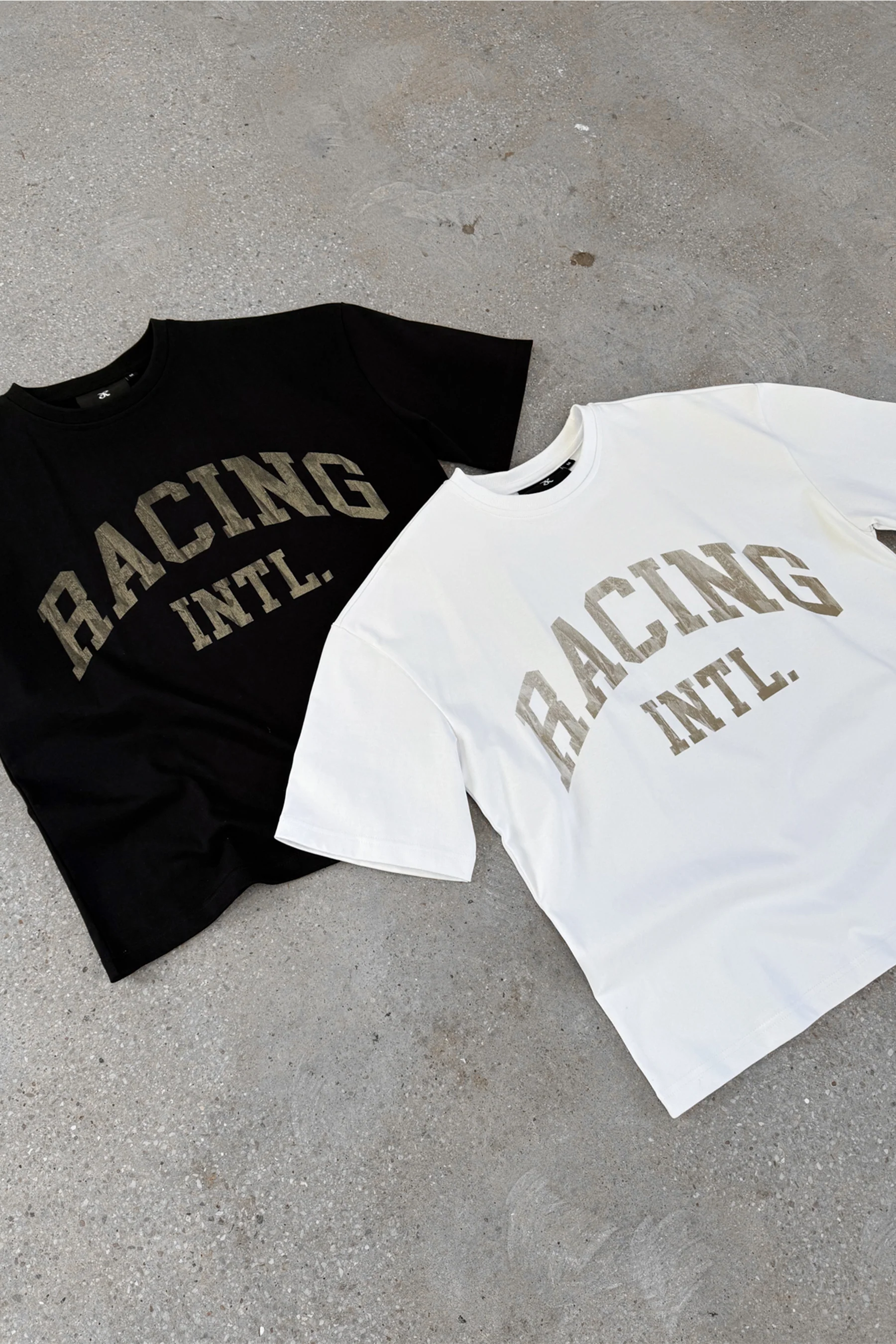 Boxy Racing INTL T-Shirt - Black - Image 9