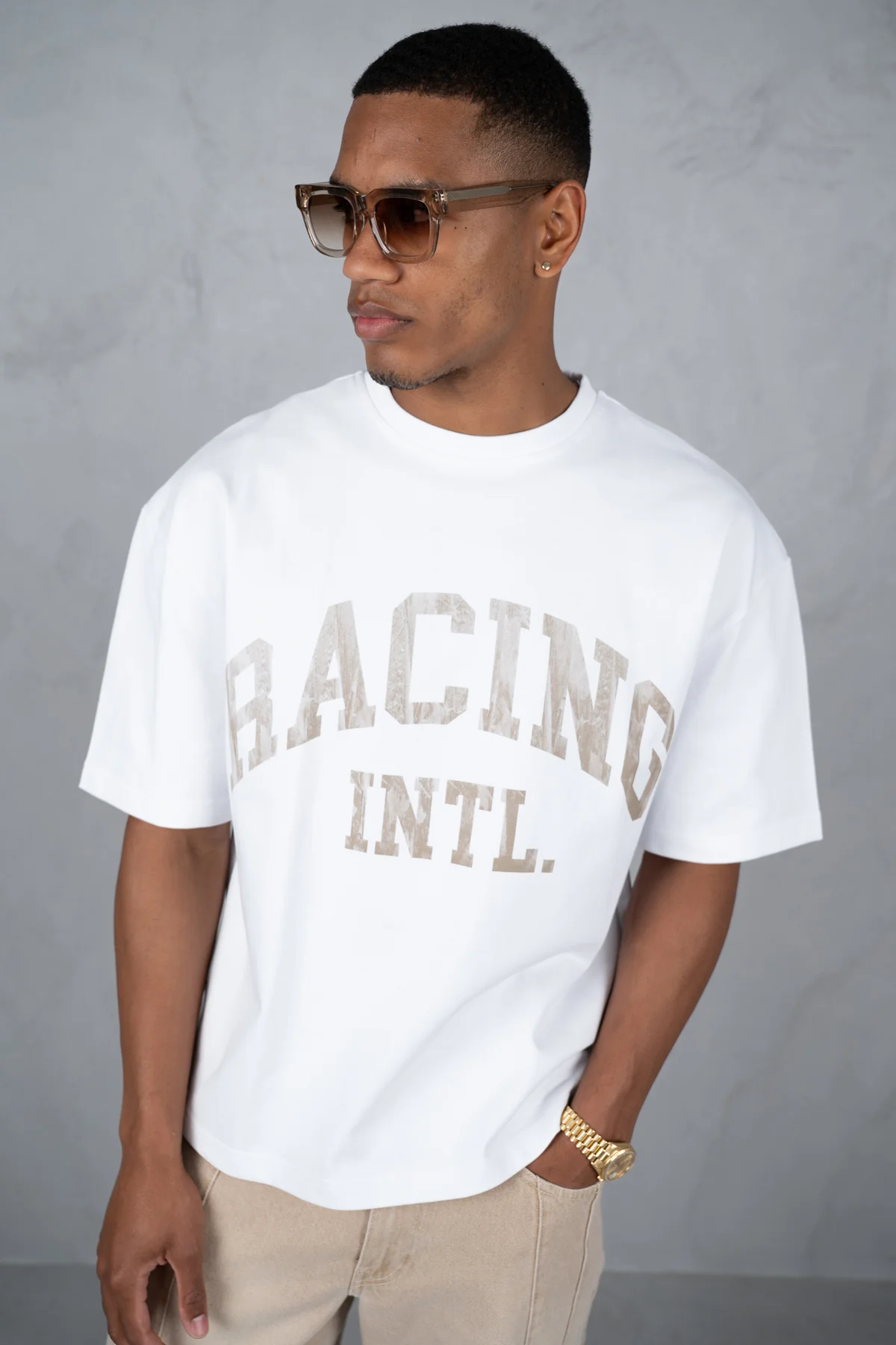 Boxy Racing INTL T-Shirt - White