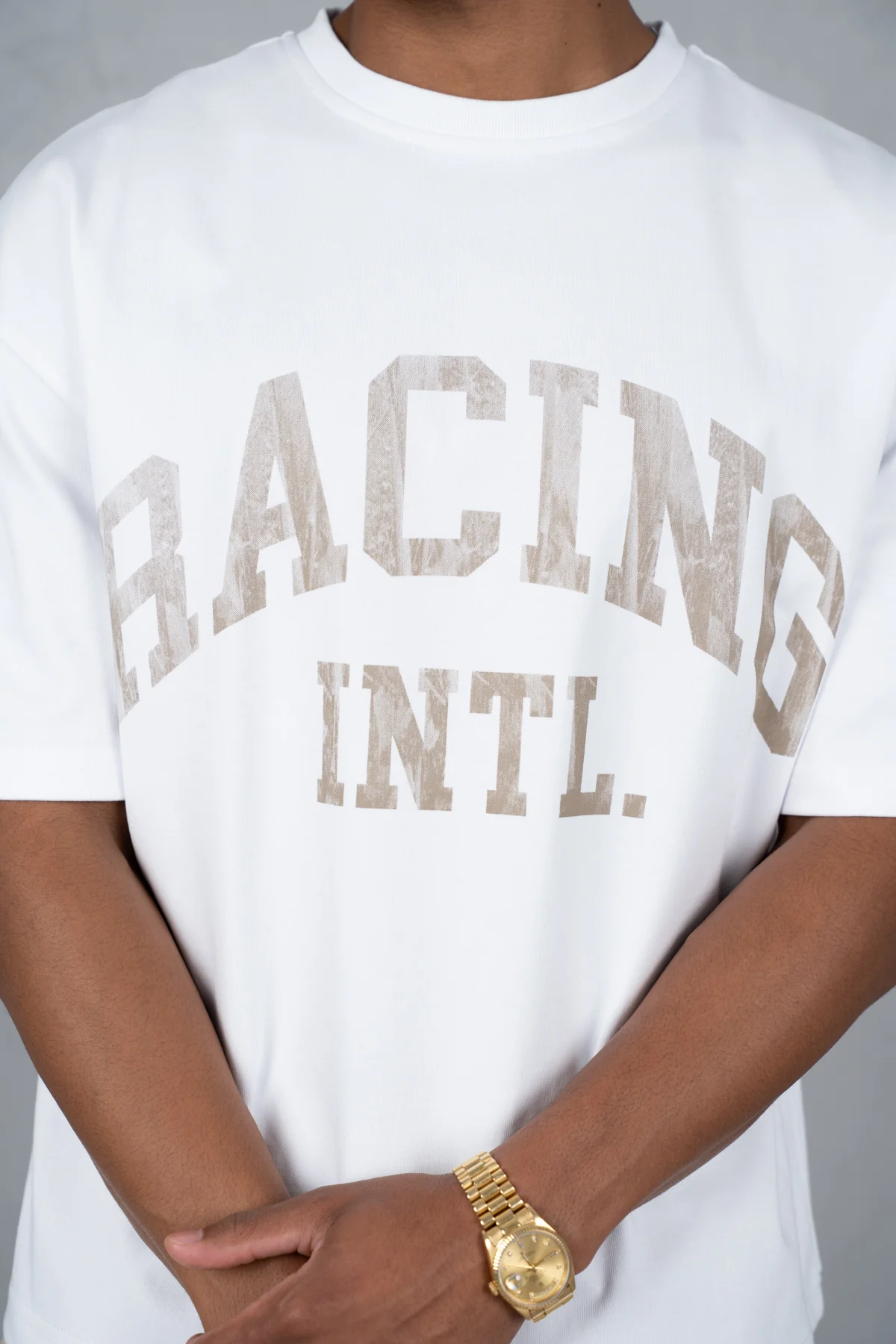 Boxy Racing INTL T-Shirt - White - Image 4