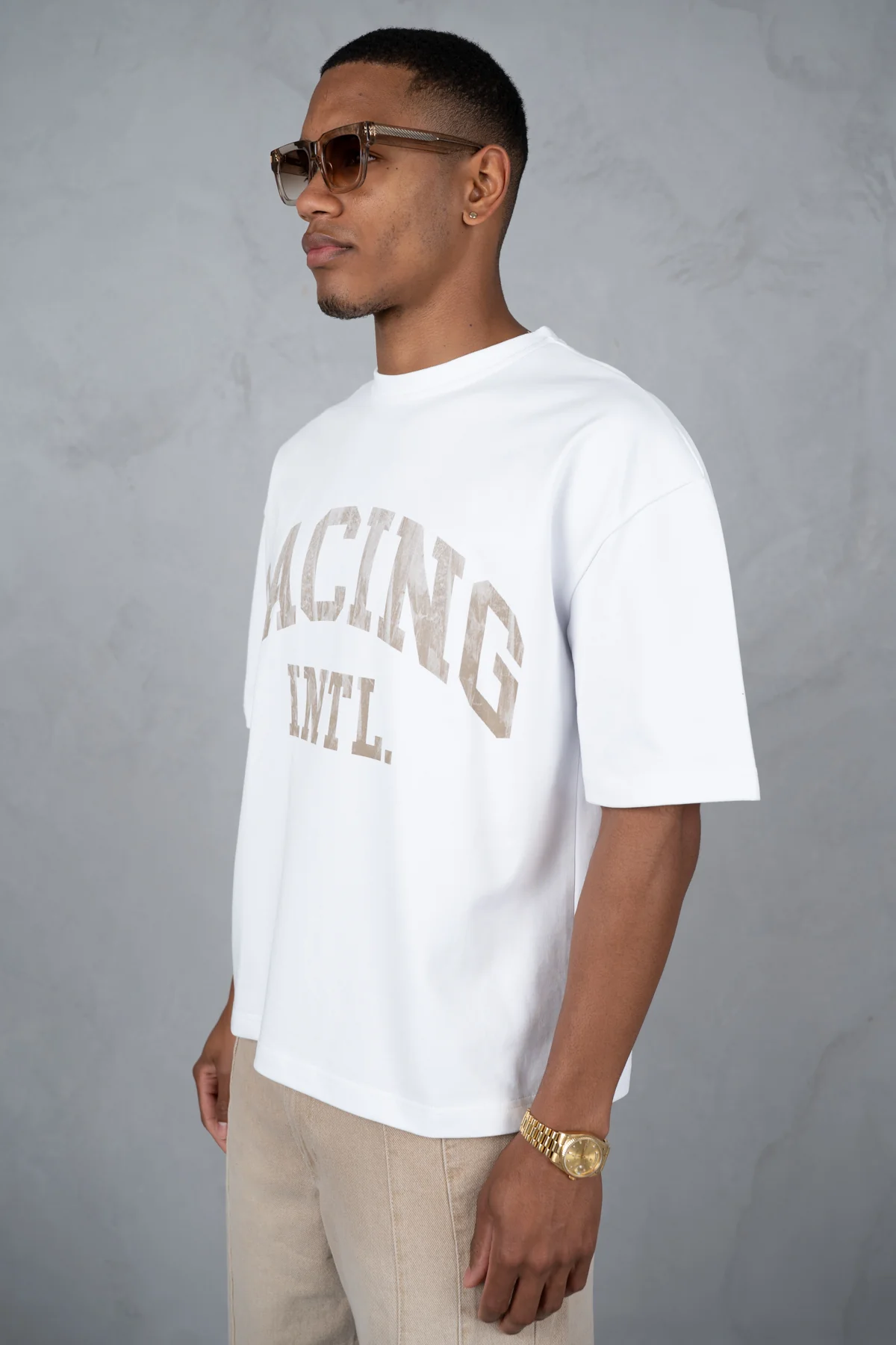 Boxy Racing INTL T-Shirt - White - Image 6