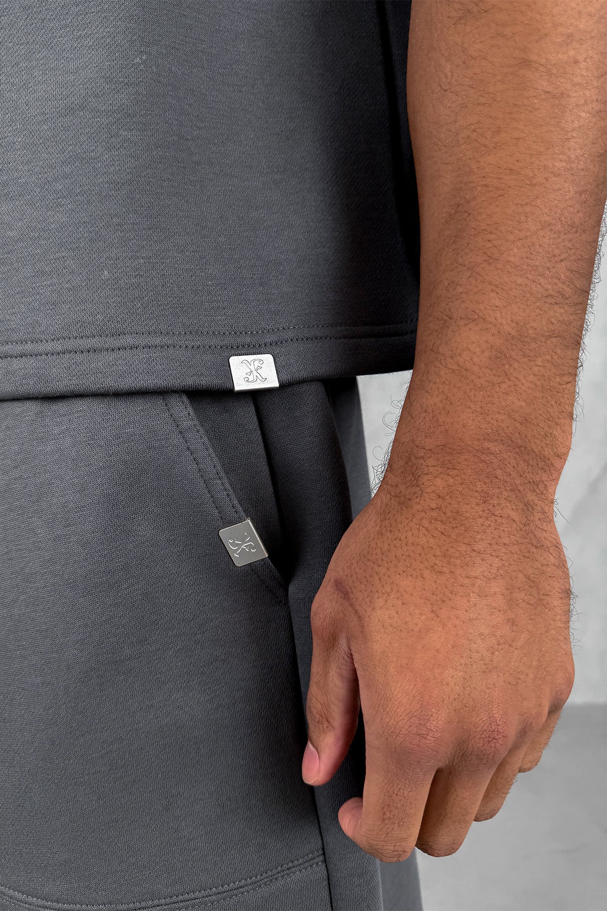 Carpenter Baggy Shorts - Charcoal - Image 7