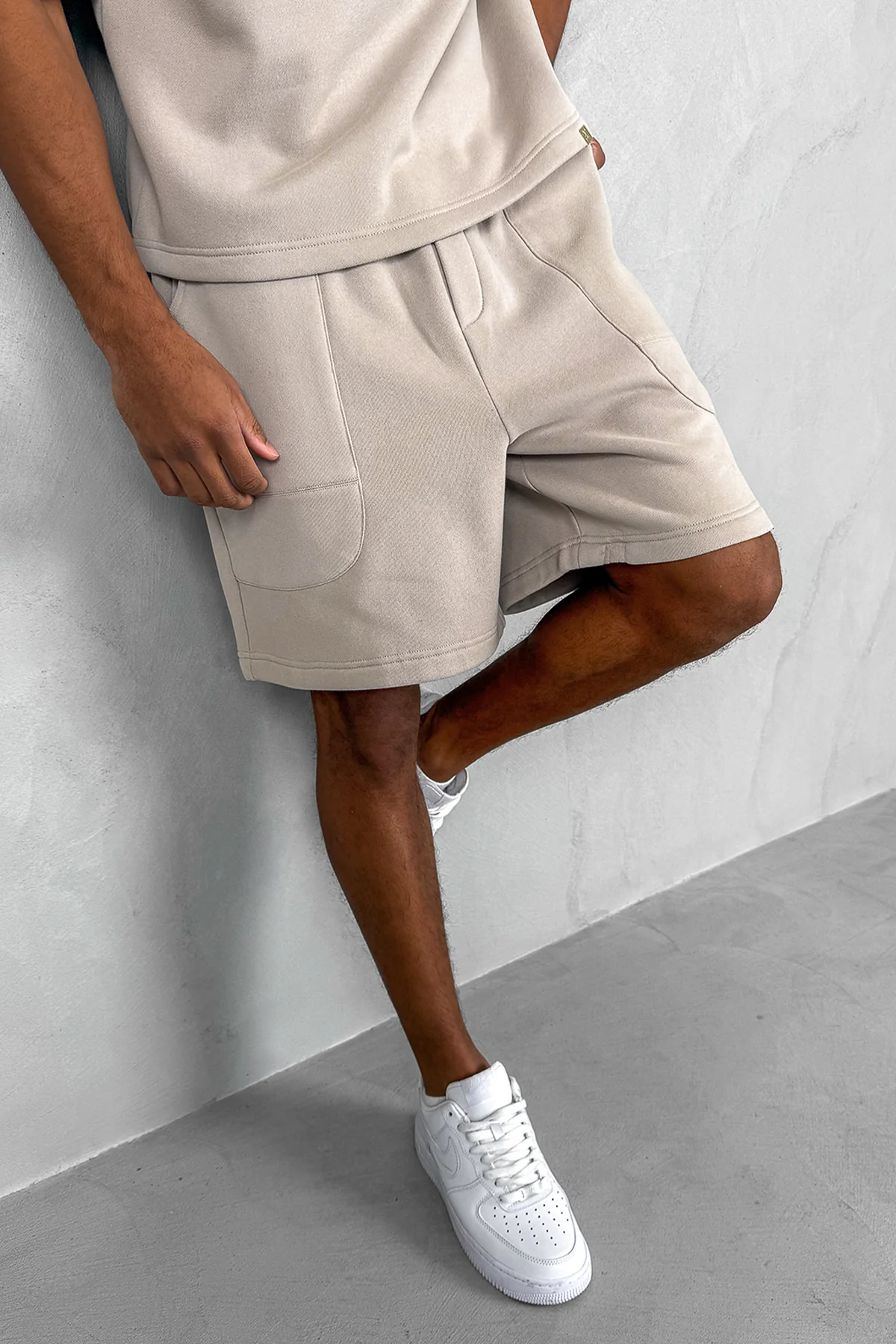 Carpenter Baggy Shorts - Grey - Image 3