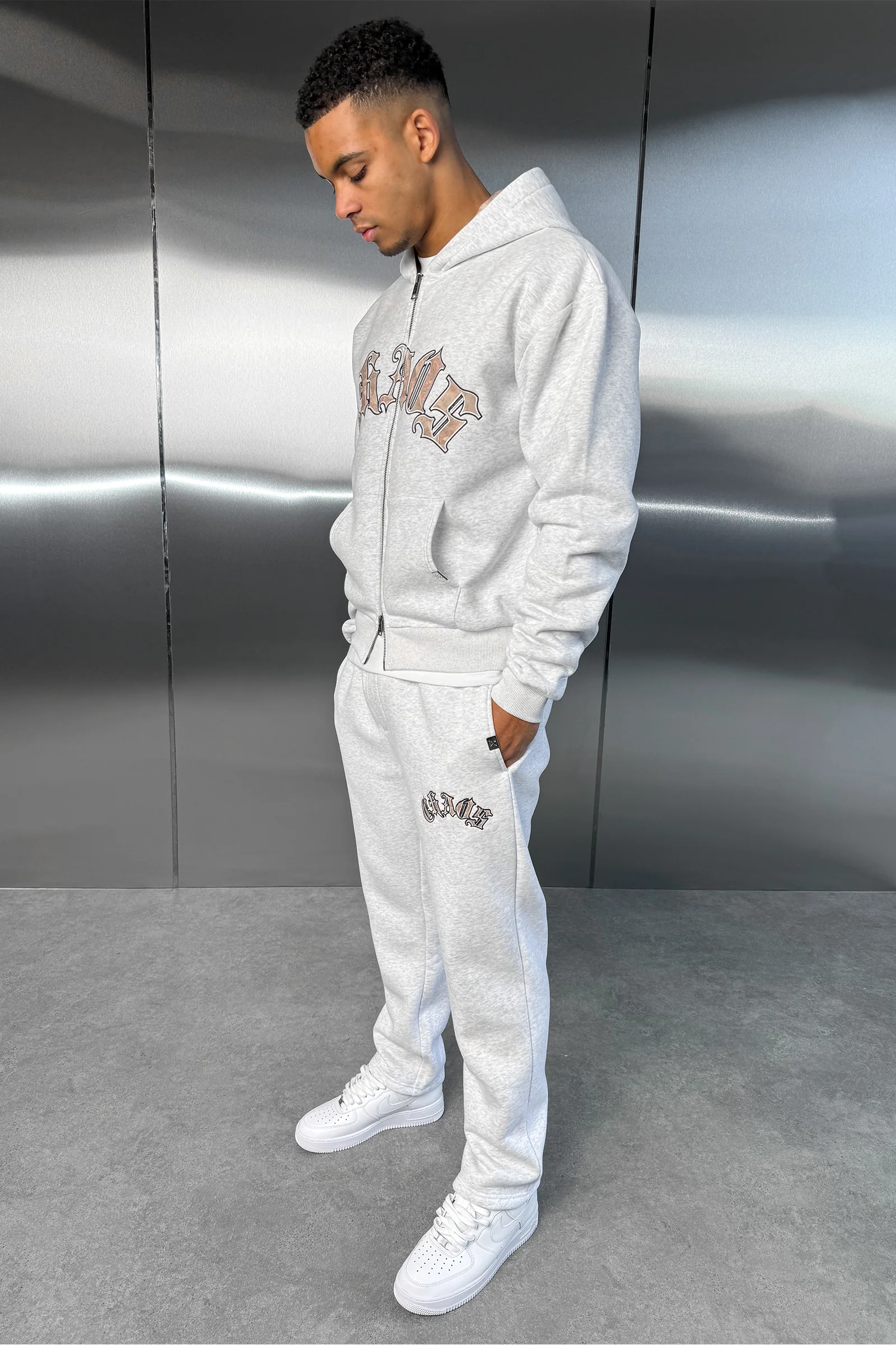 Chaos Real-Tree Camo Double Layer Jogger - Grey - Image 3