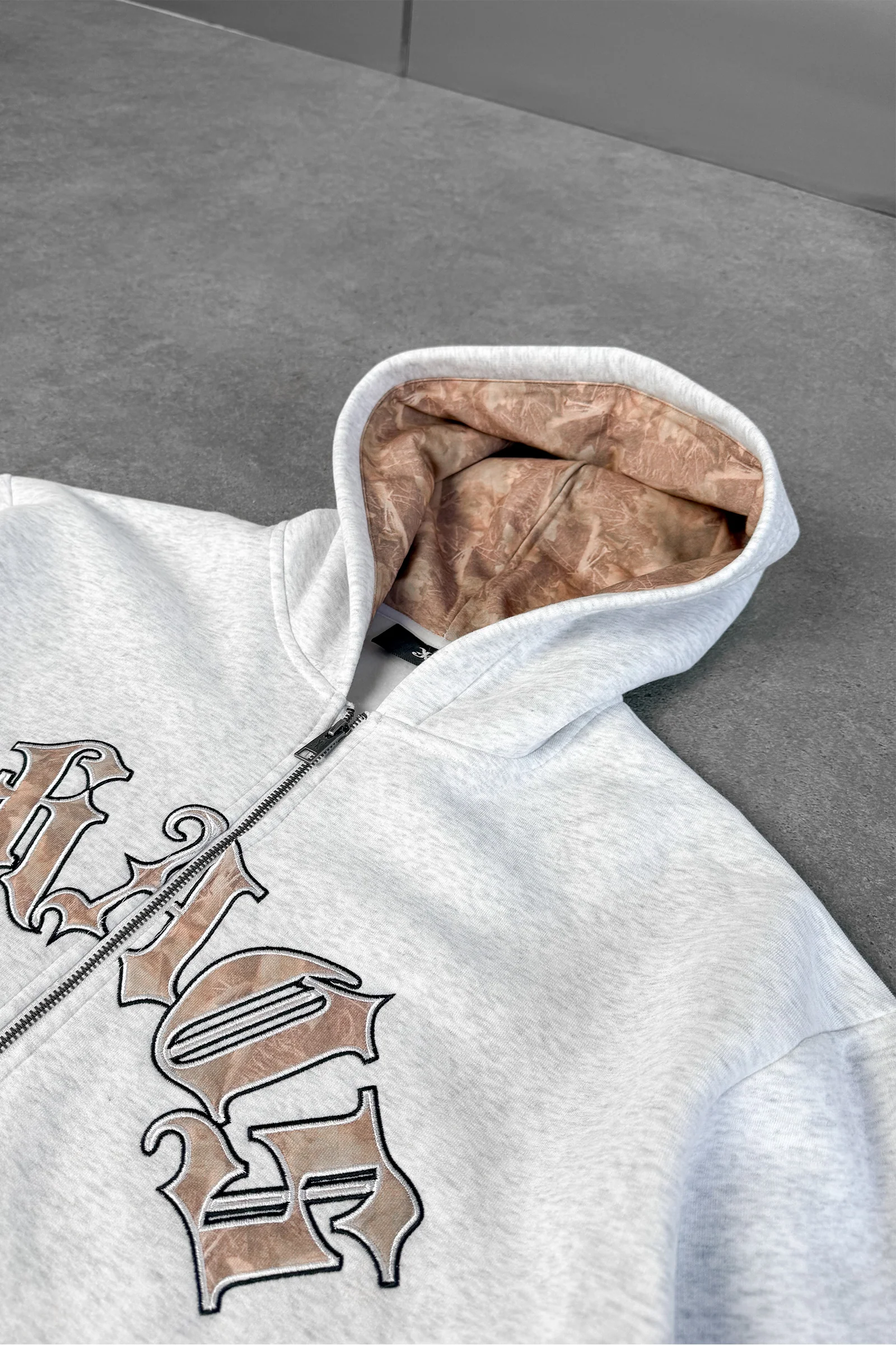 Chaos Real-Tree Camo Hoodie - Grey - Image 13