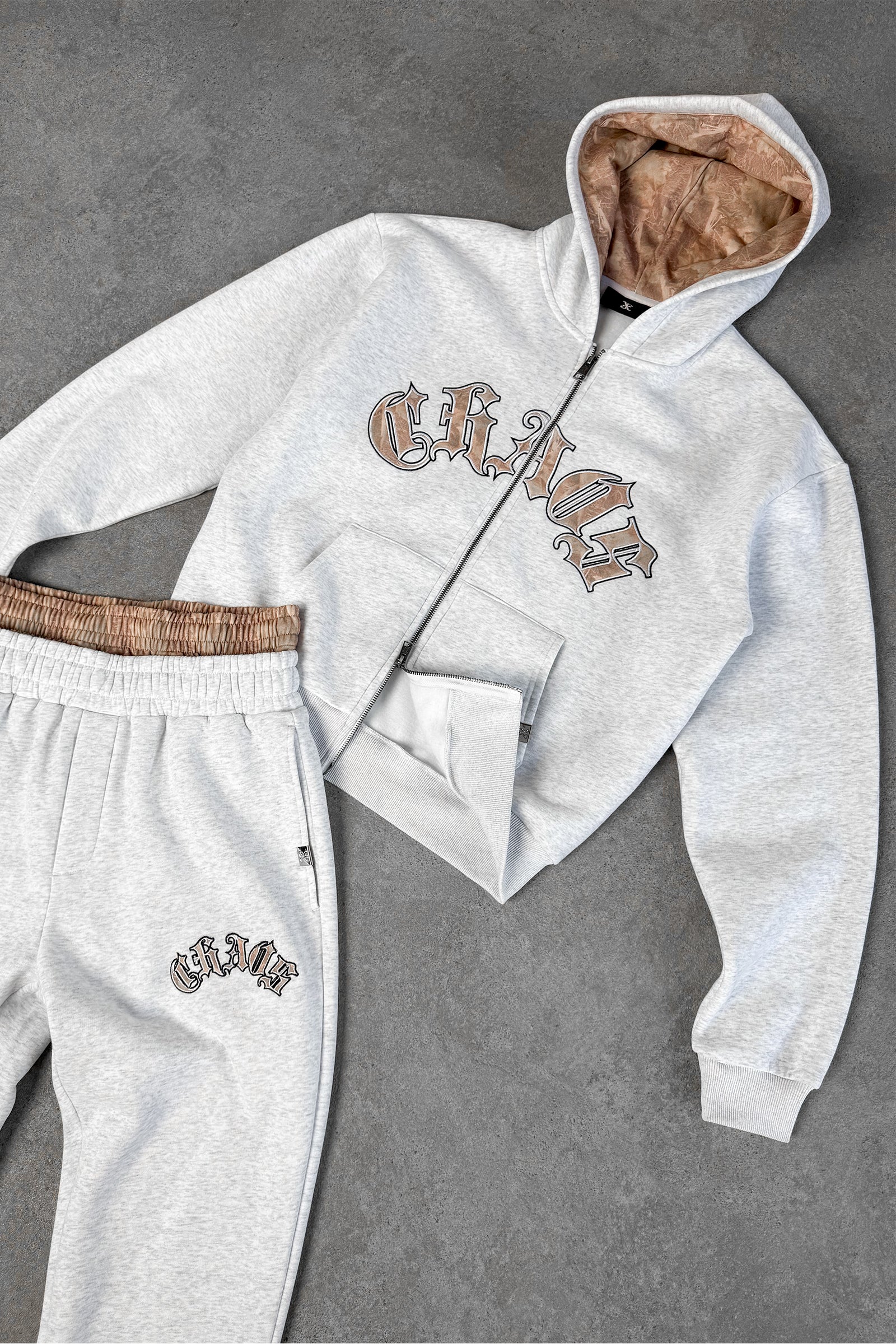 Chaos Real-Tree Camo Hoodie - Grey - Image 16