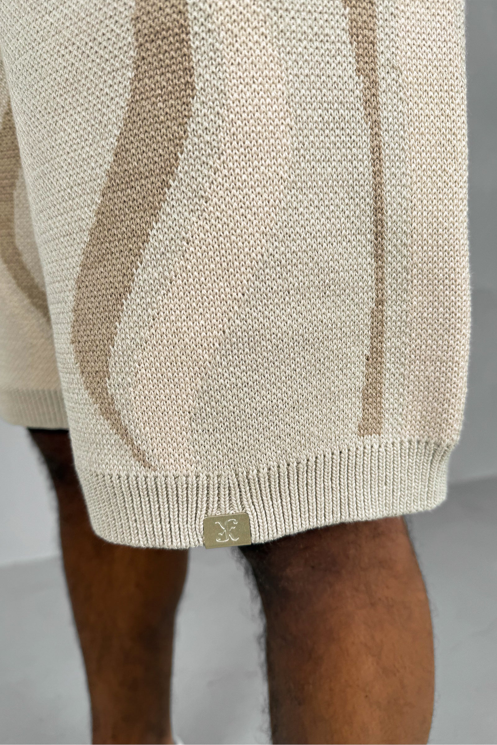 Flow Knitted Shorts - Off White - Image 12
