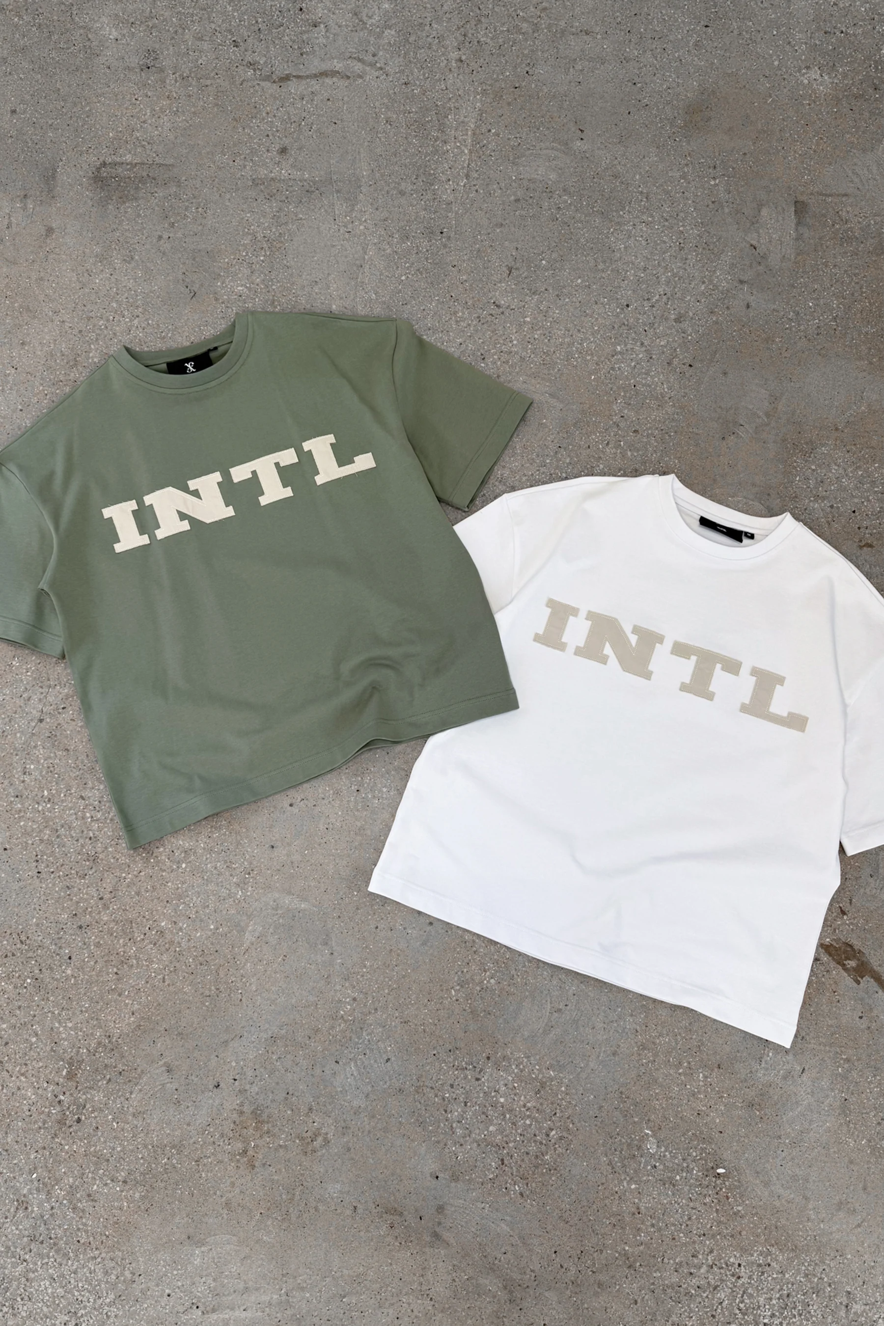 INTL Boxy T-Shirt - Khaki - Image 10