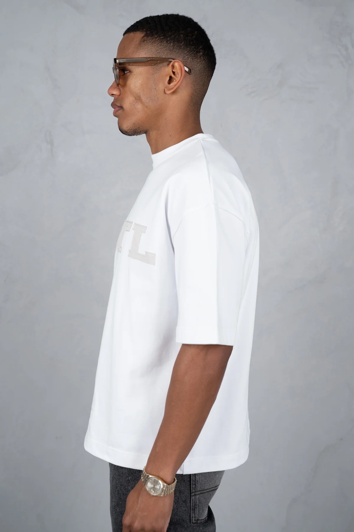 INTL Boxy T-Shirt - White - Image 8