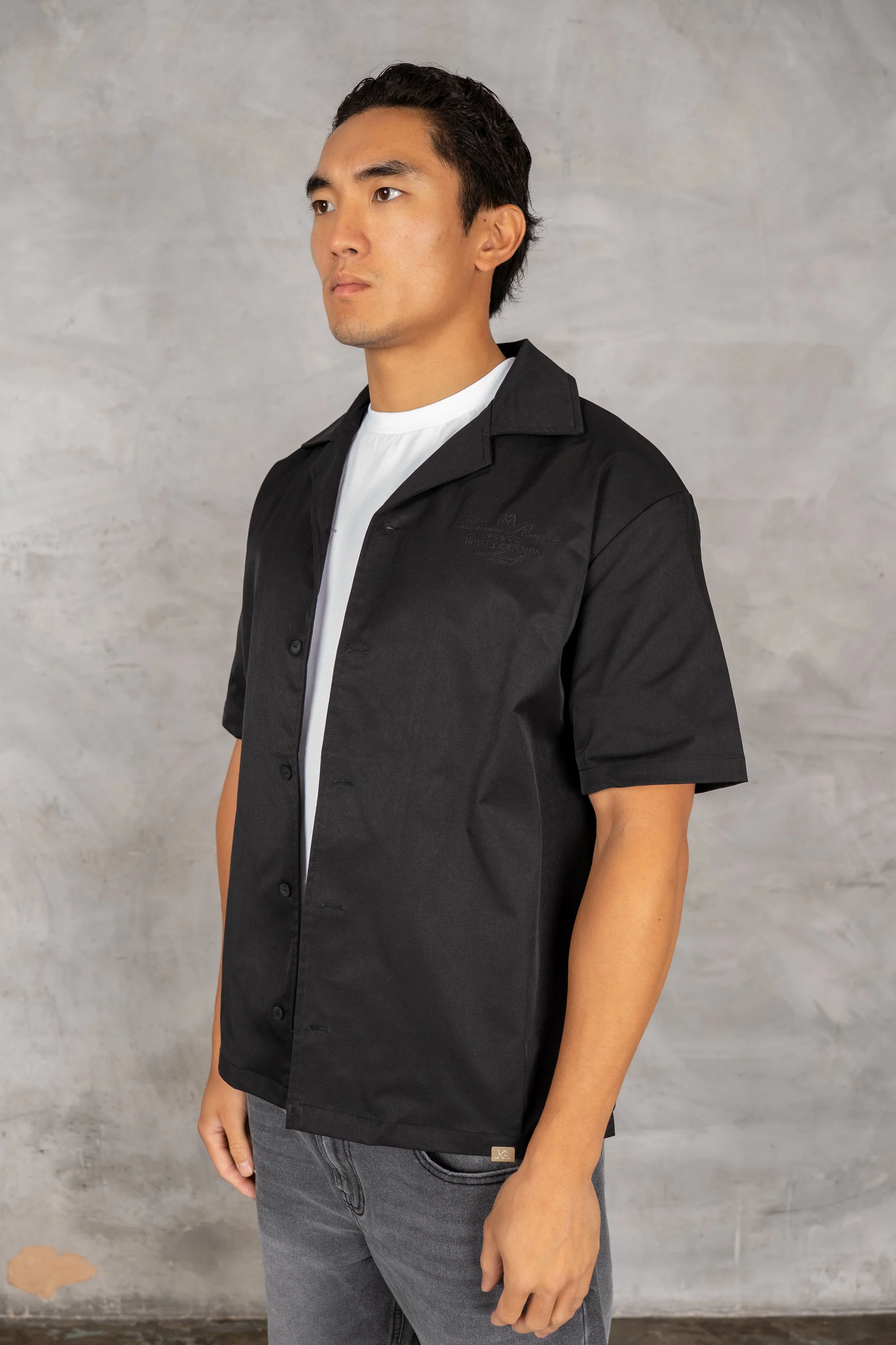 Caterina Resort Shirt - Black - Image 4