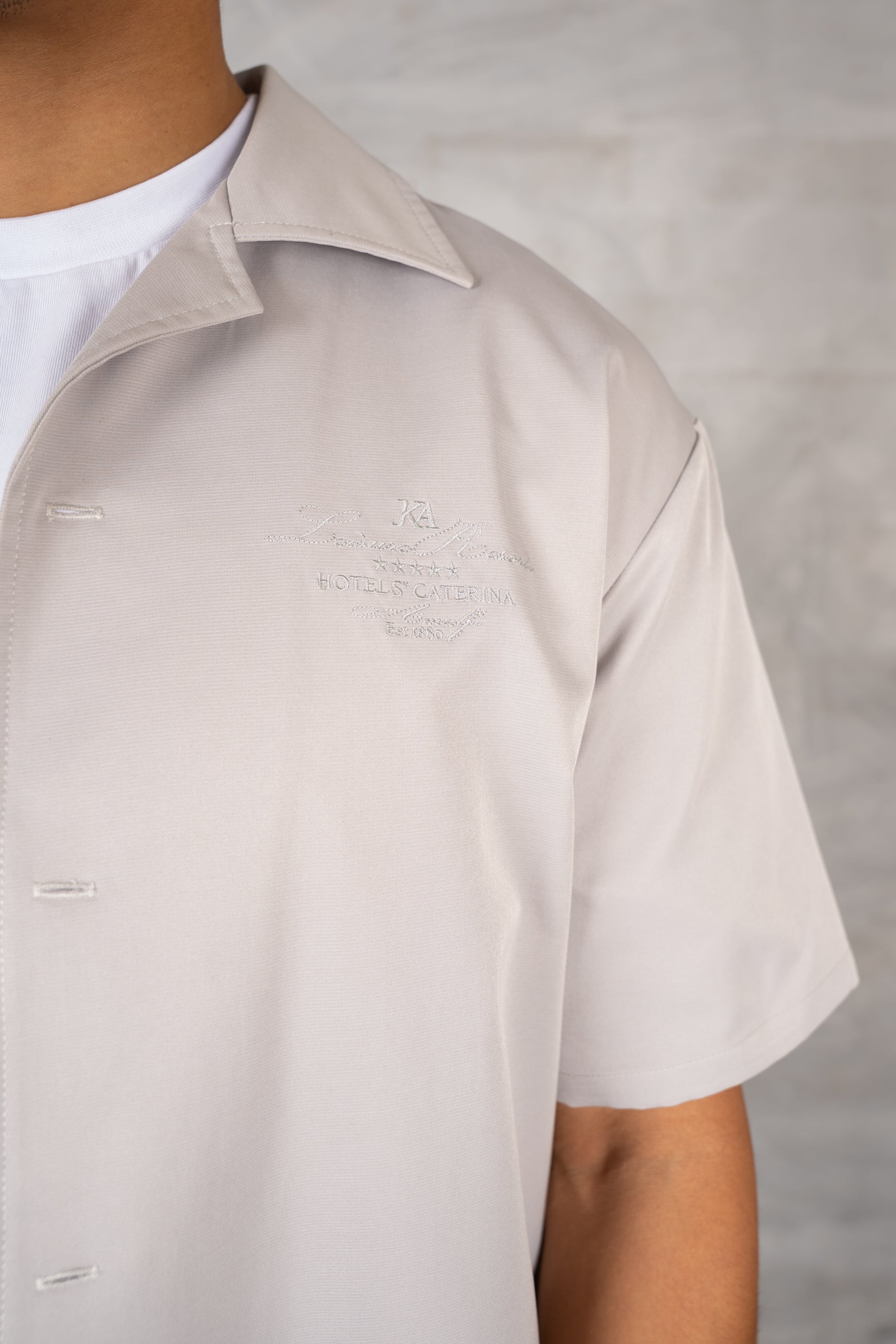 Caterina Resort Shirt - Grey - Image 3