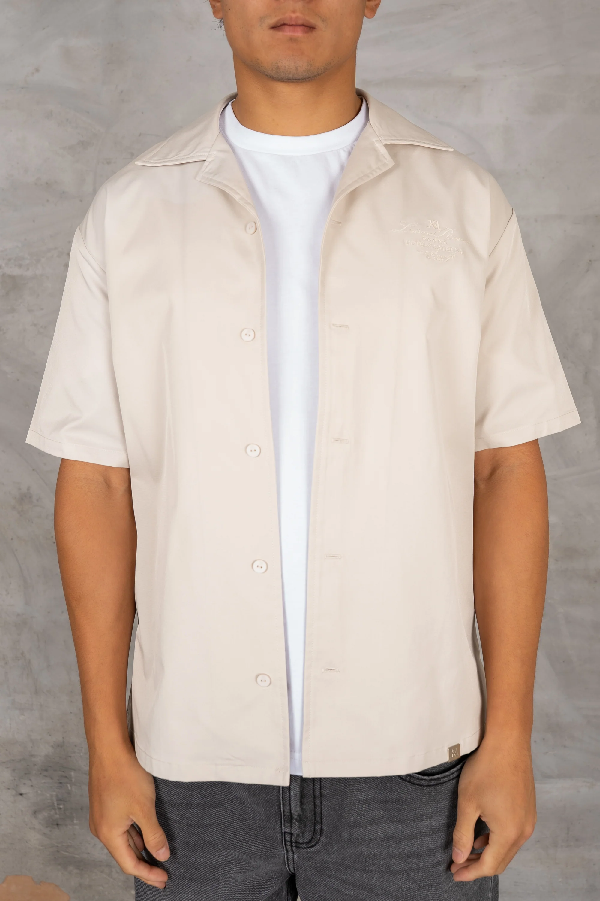 Caterina Resort Shirt - Stone