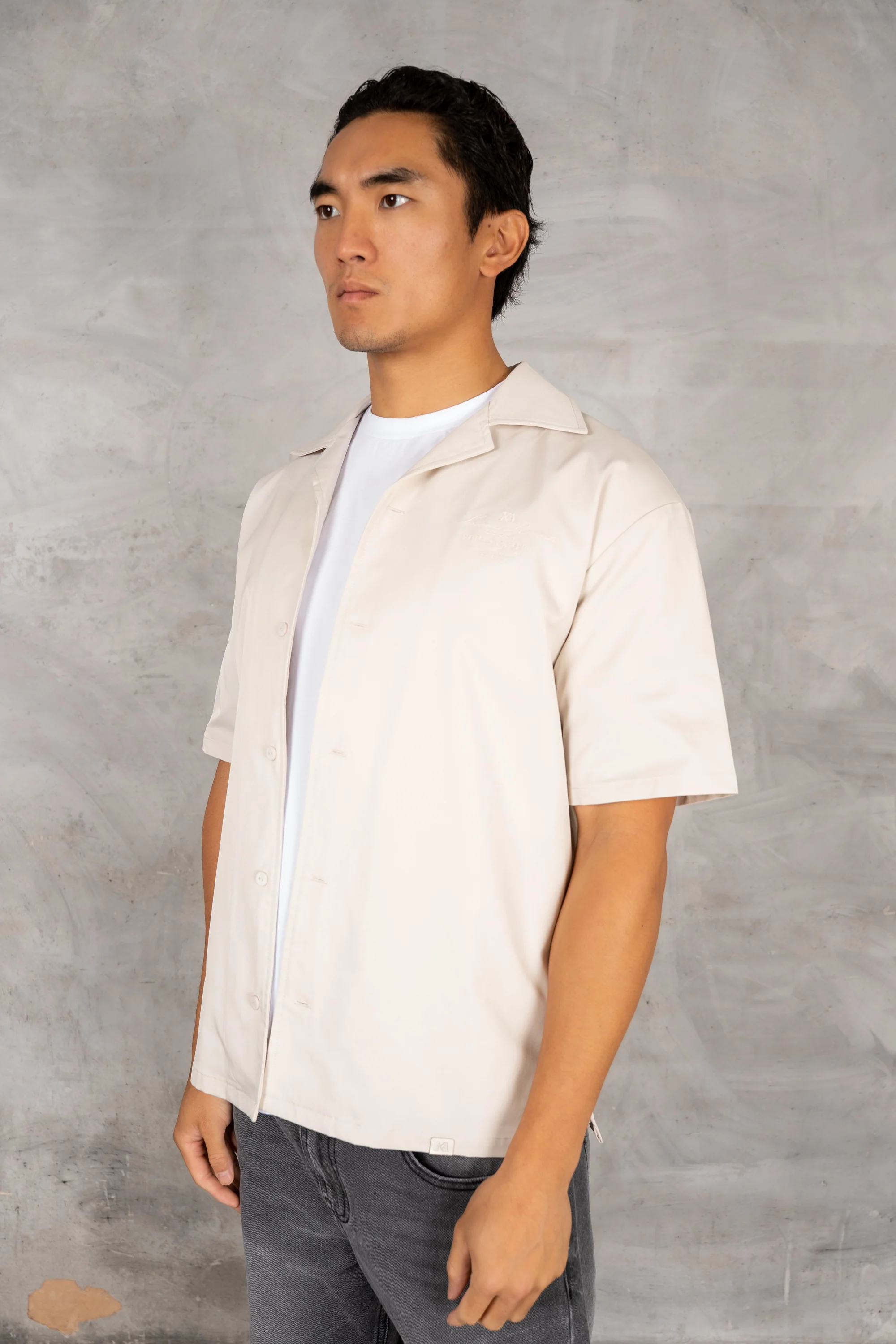 Caterina Resort Shirt - Stone - Image 3