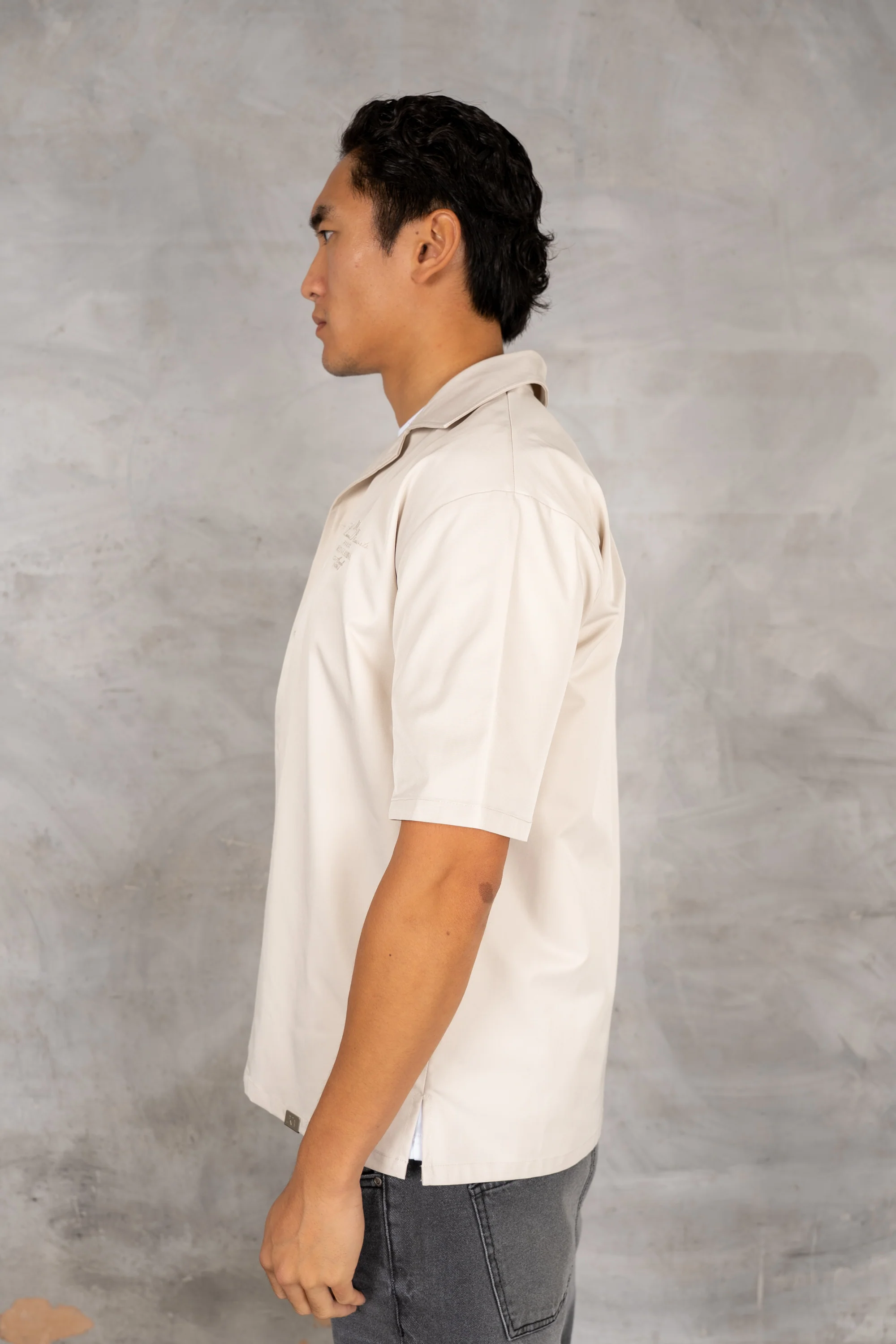 Caterina Resort Shirt - Stone - Image 5