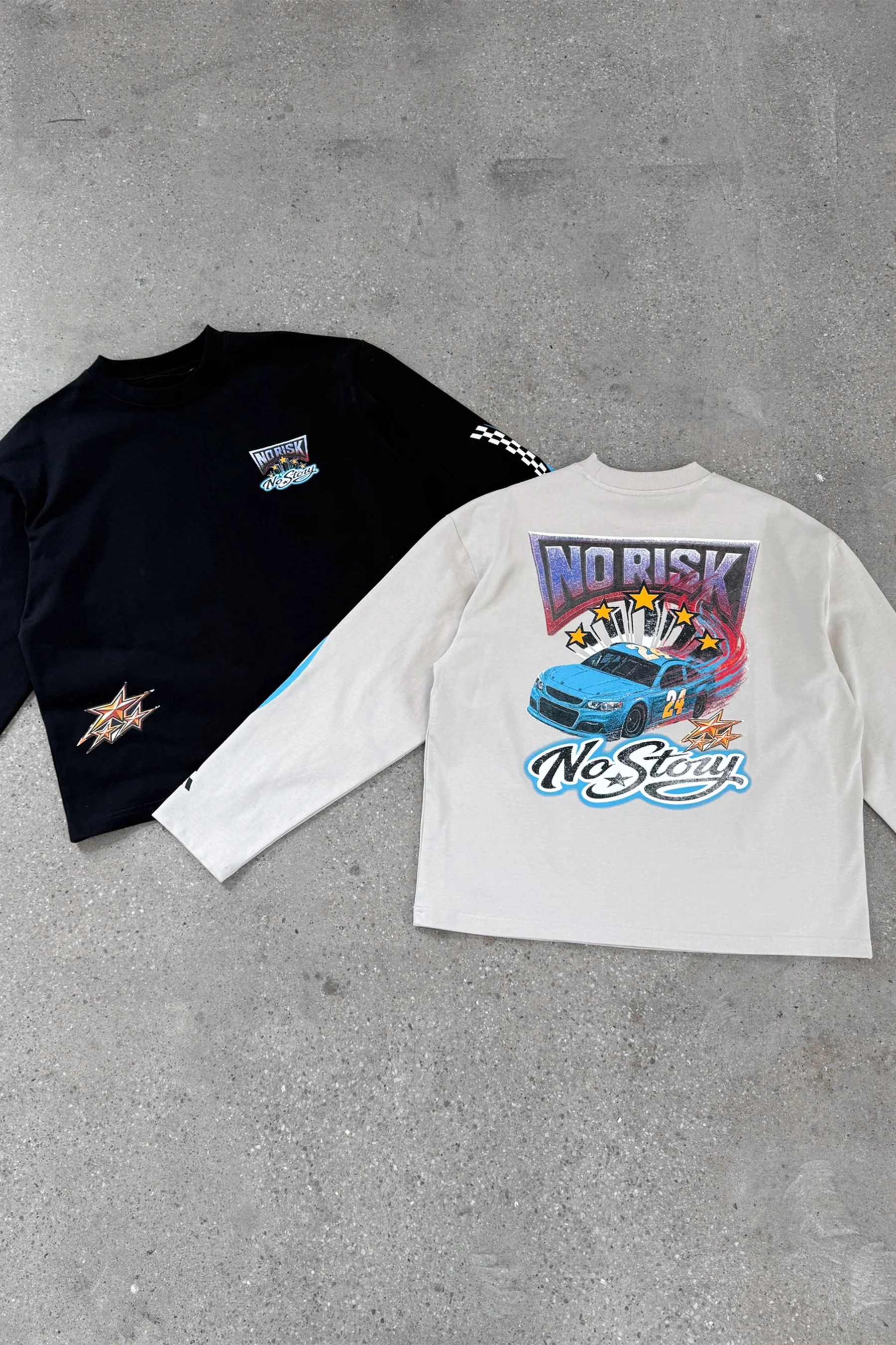 No Risk No Story Boxy Long Sleeve T-Shirt - Black - Image 10