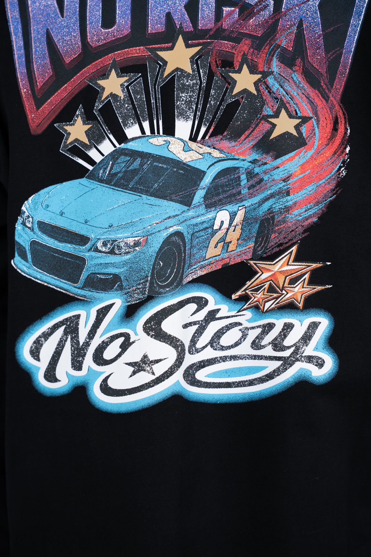 No Risk No Story Boxy Long Sleeve T-Shirt - Black - Image 8