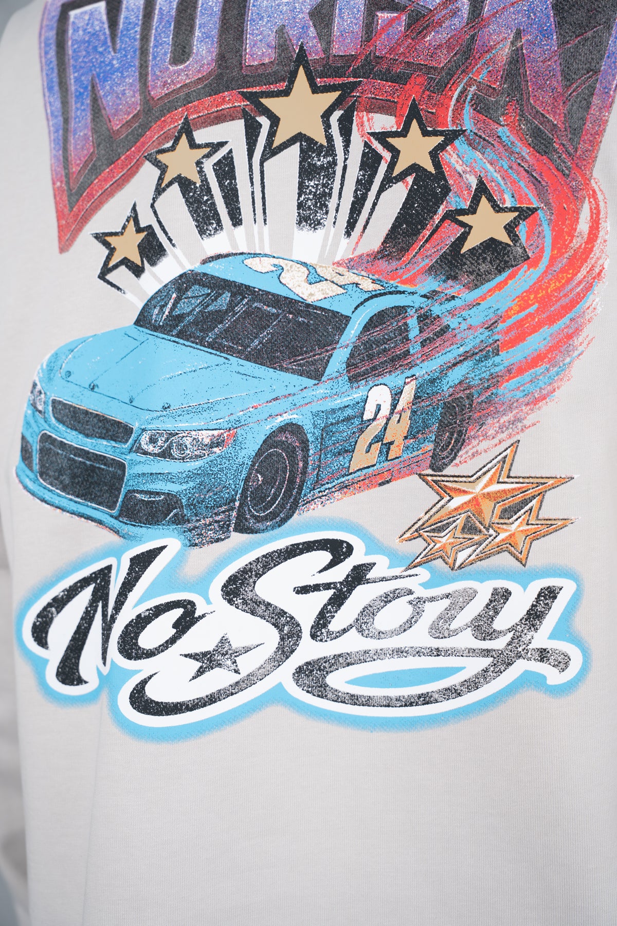 No Risk No Story Boxy Long Sleeve T-Shirt - Stone - Image 8