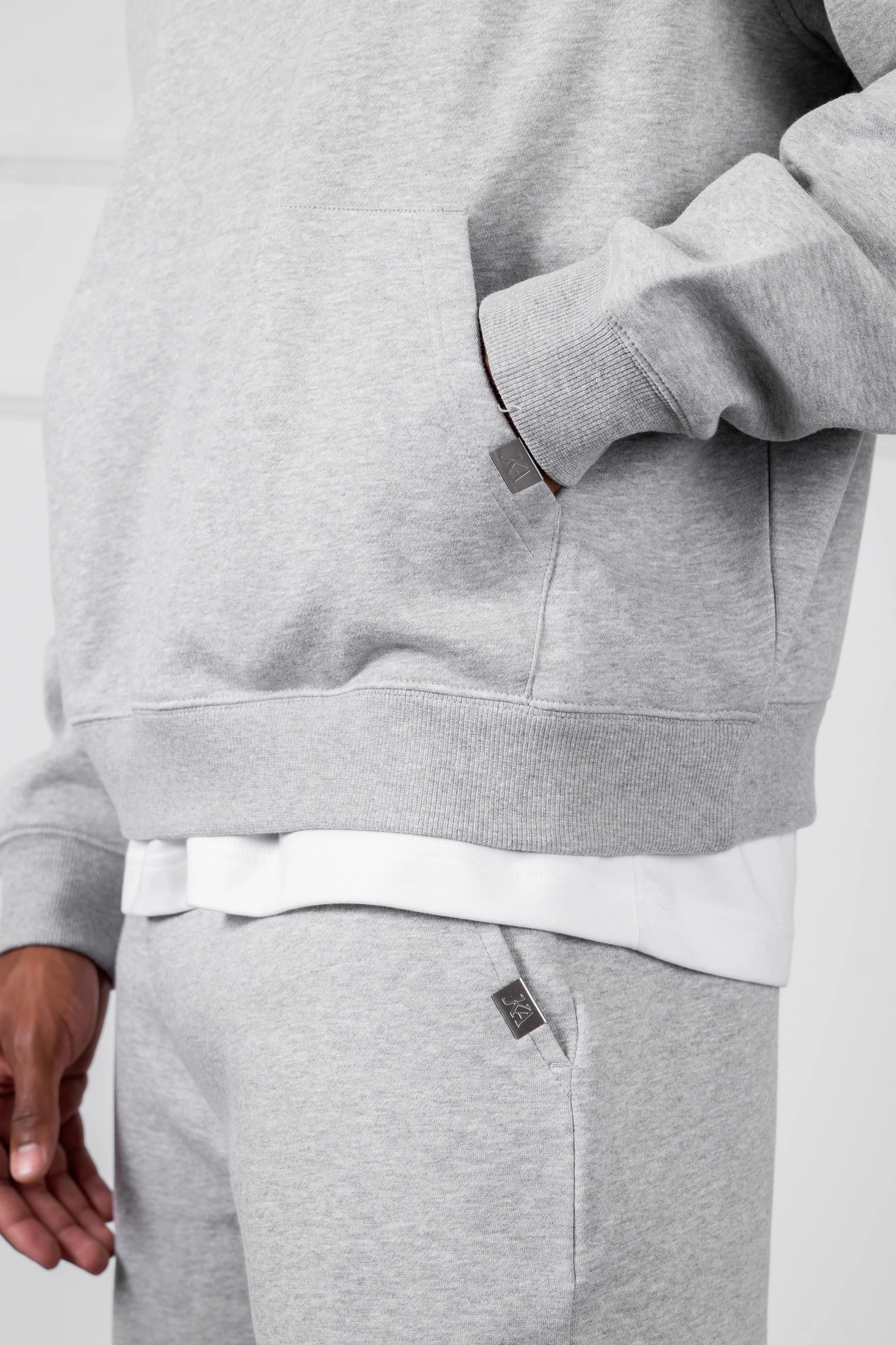 Relaxed Fit Jogger - Grey Marl - Image 6