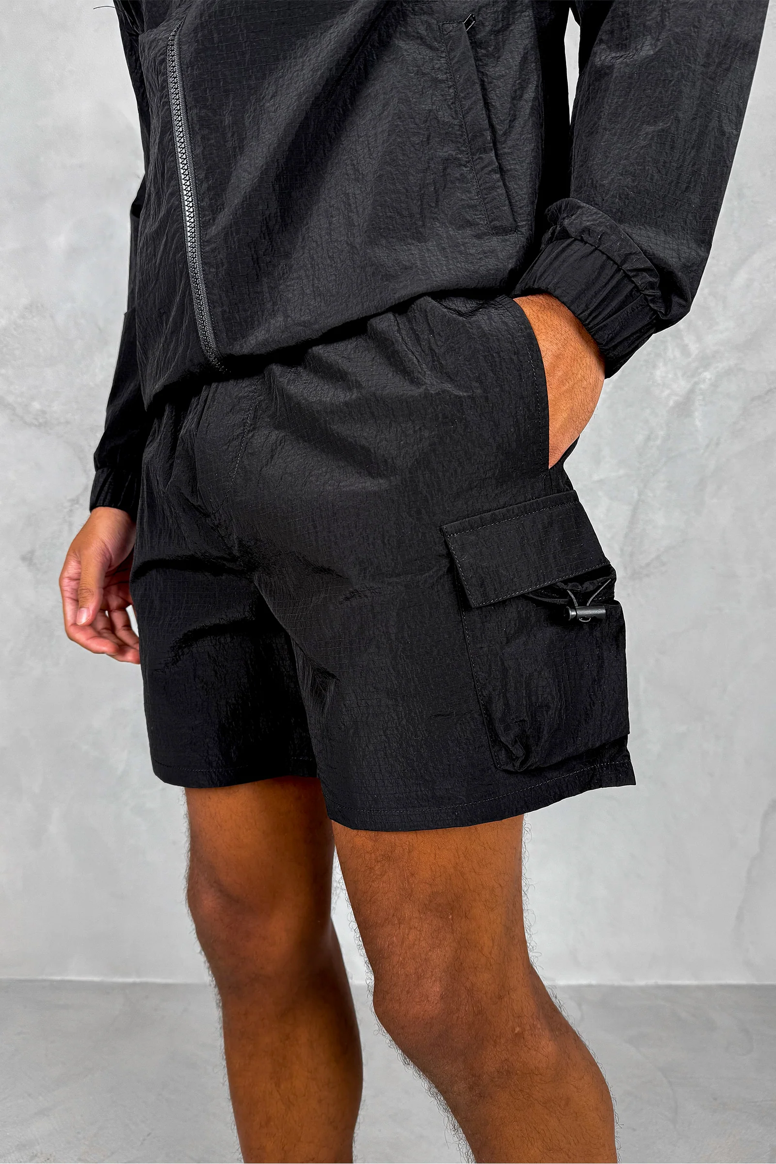 Ripstop Shorts - Black - Image 3