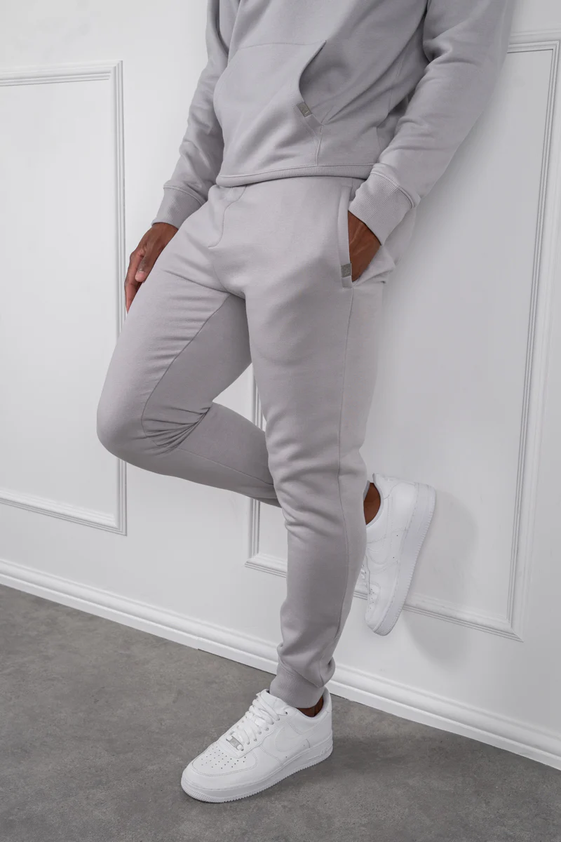 Slim Fit Hoodie - Grey - Image 4