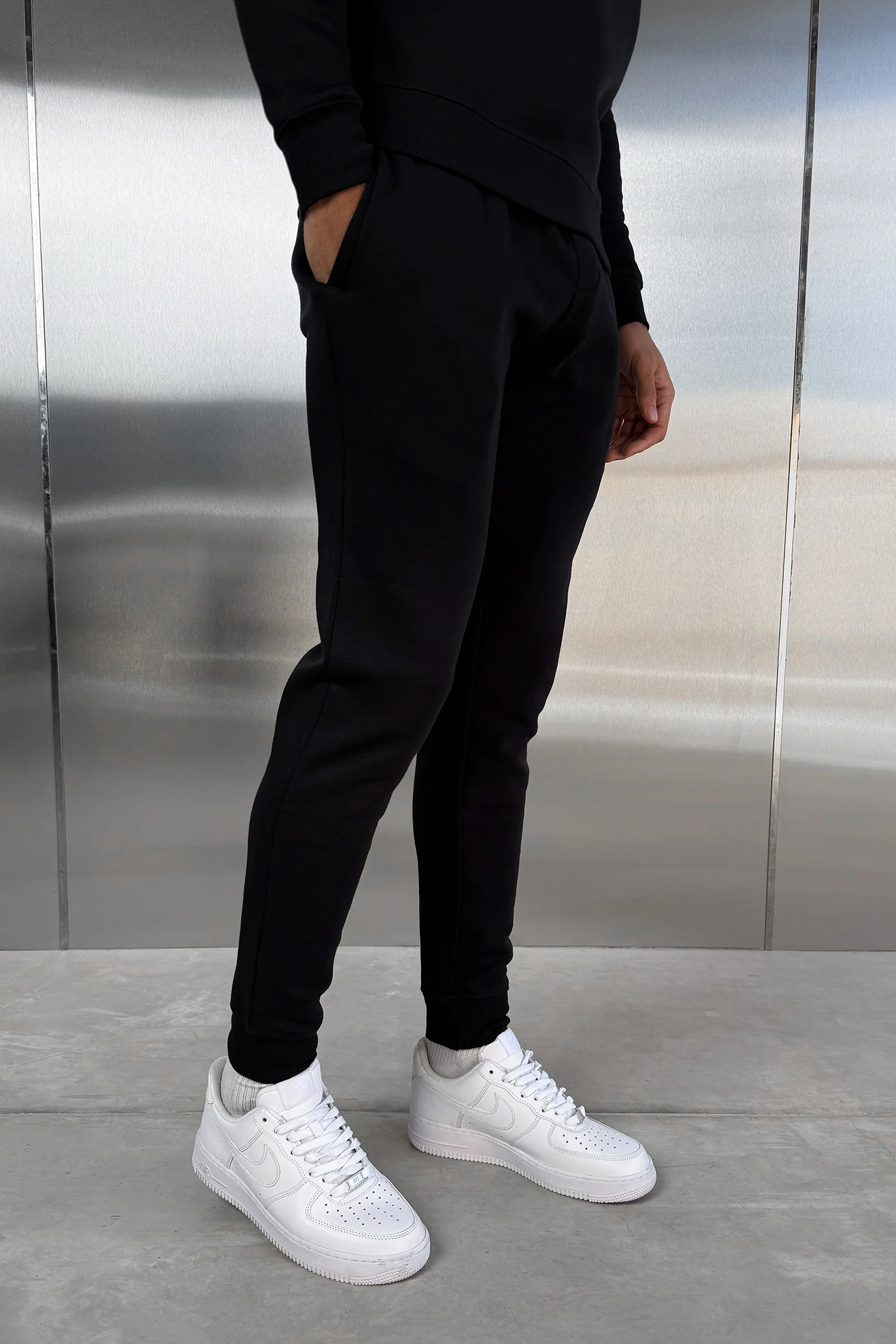 Slim Fit Jogger - Black - Image 2