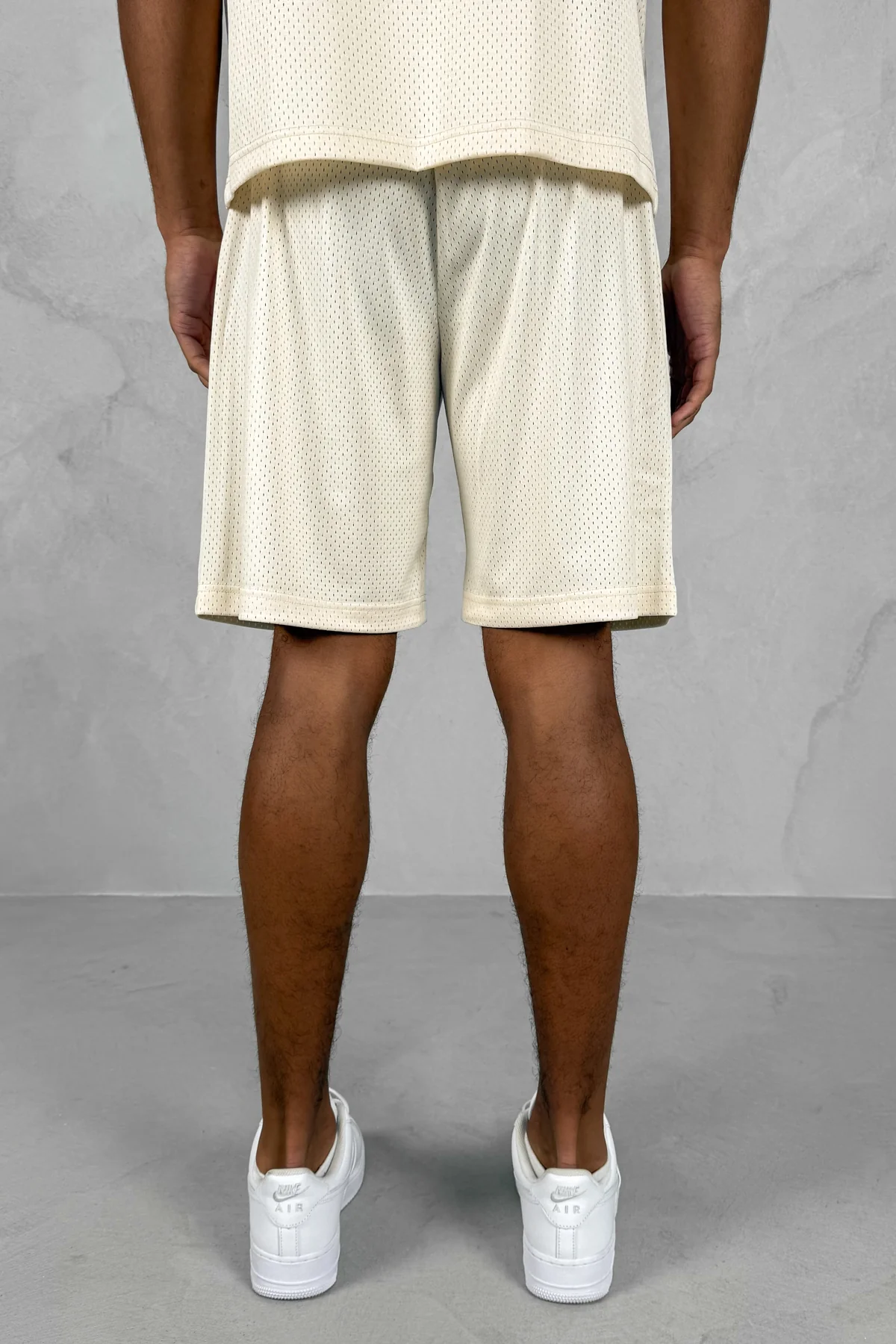 Studio Mesh Shorts - Off White - Image 9